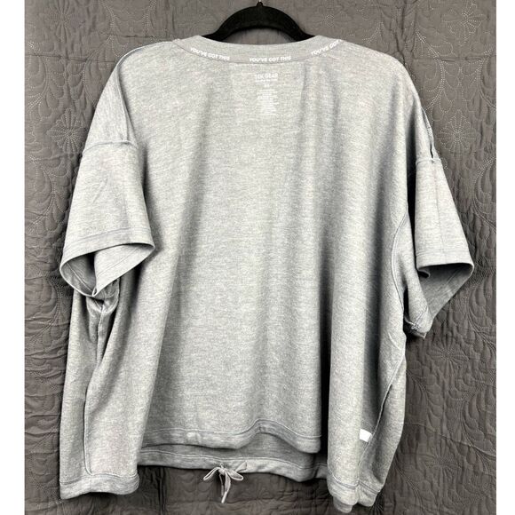 Tek Gear Plus Size Ultrasoft Fleece Crewneck Sweatshirt Tie Back Chic SZ 4X:NWOT - Picture 4 of 6